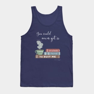 Tea and Books Tank Top